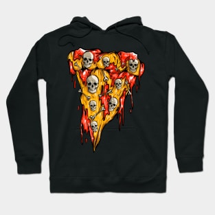 pizza skull Hoodie